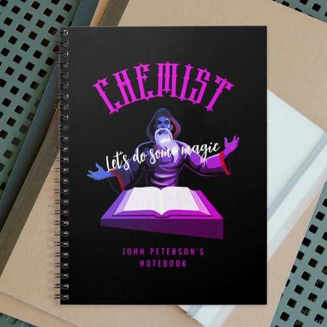 guide | Kemist | Fantasy Art | Svart Anteckningsbok (Skapare uppladdad)