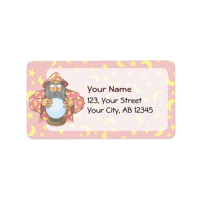 Guide med Boll Adressetikett (Framsidan)