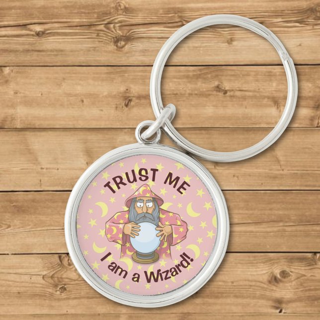 Guide med Boll Rund Silverfärgad Nyckelring (Skapare uppladdad)