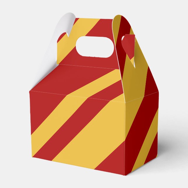 Guide Red and Guld Gable Presentaskar (Framsidan Sidan)