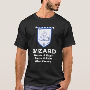 Guide RPG-klass - Glass Cannon-spel T Shirt