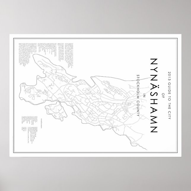 Guide till Nynäshamn Poster (Framsidan)