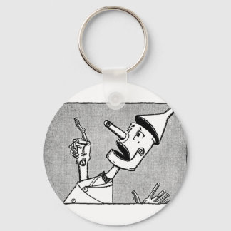 Guide till Oz Tin Woodman Nyckelring