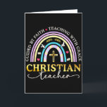 Guided By Faith Jesus Bibel Söndagsskola Kristna Kort<br><div class="desc">Guided By Faith Jesus Bibel Söndagsskola Kristen Lärare</div>