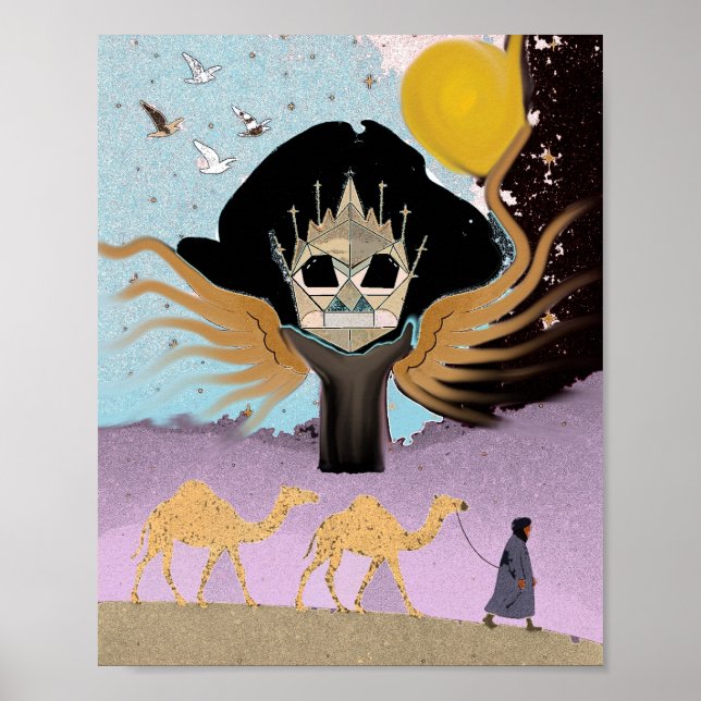 Guided by Light översätts till "Levd av ljus" och  Poster (Framsidan)