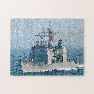 GUIDED-MISSILE CRUISER - CG-60 (11 x 14 INCH) Pussel