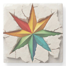 Guidefärgad stjärna