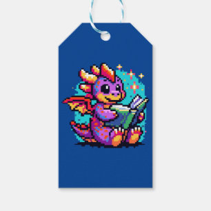 Guidekatt - Magic Pixel Art Fantasy Design Presentetikett