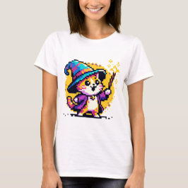 Guidekatt - Magic Pixel Art Fantasy Design T Shirt