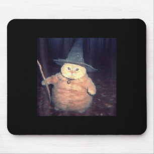 guideklammer för Halloween-kattnota _1 Musmatta