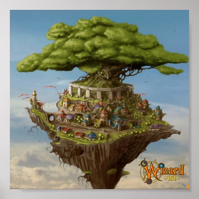 Guiden101 Poster stadskoncept (Framsidan)