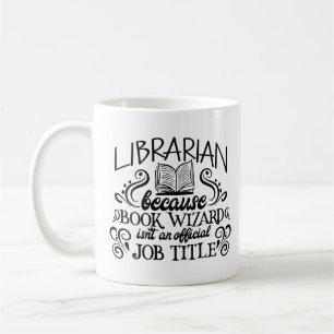 Guiden Bibrarian Bok Kaffemugg