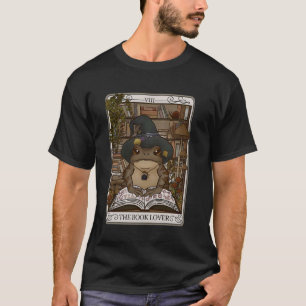 Guiden Bok Älskare Frog Tarot Card Witchy Frog Mys T Shirt