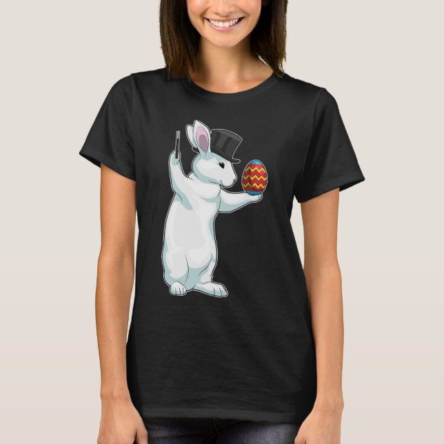Guiden Bunny Påsk Påskägg T Shirt (Framsida)