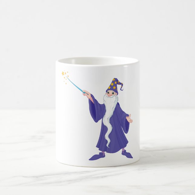 Guiden Casting A Spell Magic Coffee Mugg (Center)