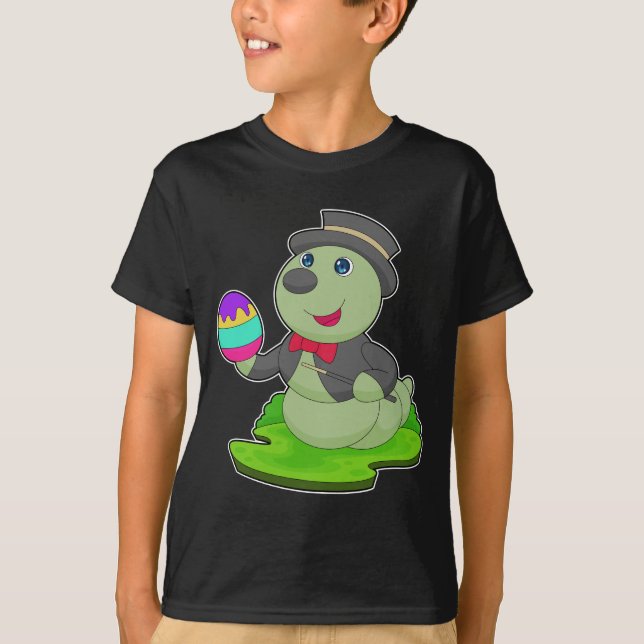 Guiden Caterpelare Påsk T Shirt (Framsida)