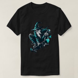 Guiden coola blå skridskor t shirt