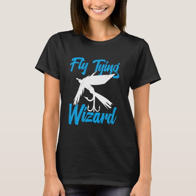 Guiden Fly Tying T Shirt (Framsida)