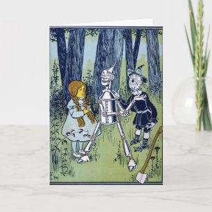 Guiden för Fågelskrämman Oz Dorothy Tin Woodsman Kort
