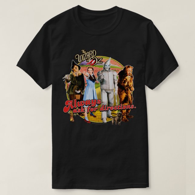 Guiden för Oz Directions Pullover T Shirt (Design framsida)