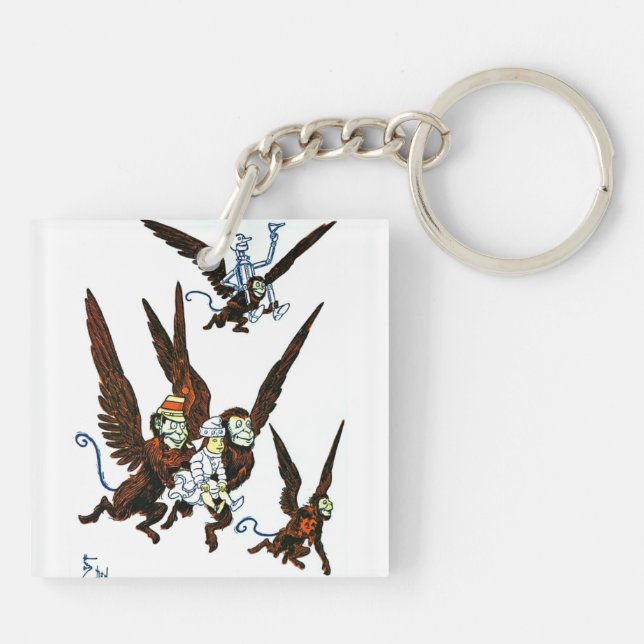 Guiden för Oz Keychain (Baksidan)