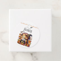 Guiden lycklig Helloween Cute Bear