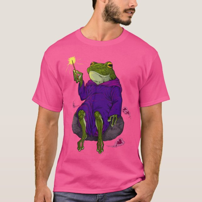 Guiden och magikguiden Frog T Shirt (Framsida)