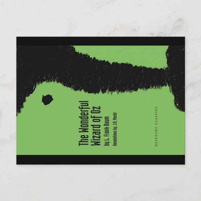 Guiden Oz Annoated Postcard Vykort (Framsida)
