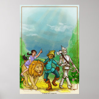 Guiden Oz Art Poster