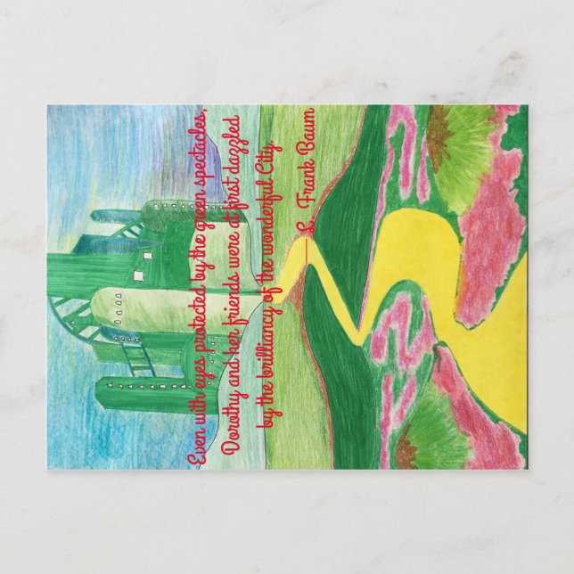 Guiden Oz Art Vykort (Framsida)