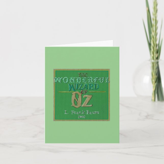 Guiden Oz Blank Card Kort (Framsida)