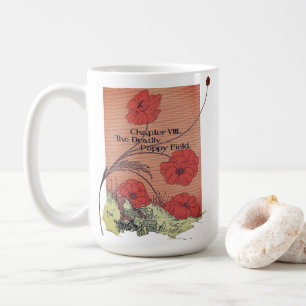 Guiden Oz Deadly Poppy Fält   Kaffemugg