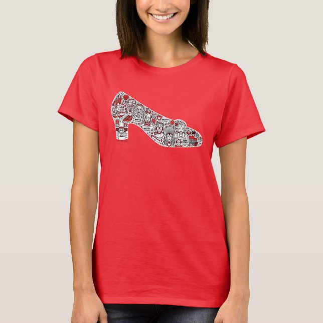 Guiden Oz Doodle Art T Shirt (Framsida)