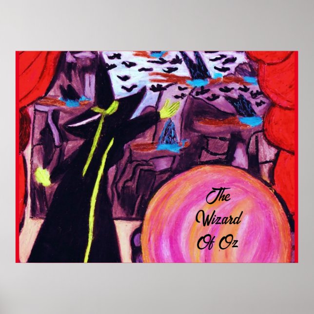 GUIDEN OZ FLY FLY FLY POSTER (Framsidan)