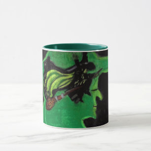 GUIDEN OZ FLYING WICKED WITCH mugg