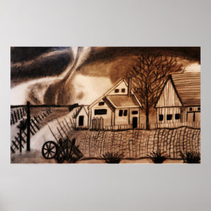 GUIDEN OZ GALE FARM POSTER