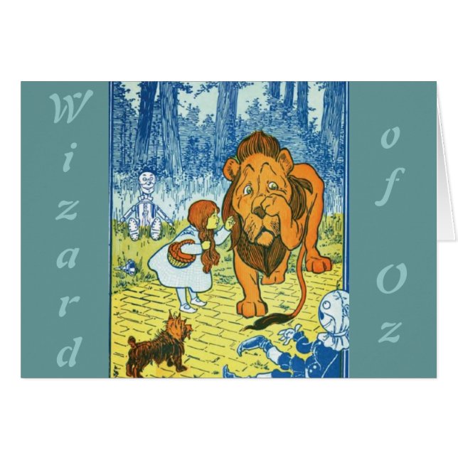 Guiden Oz Hälsningskort (Framsidan Horizontal)