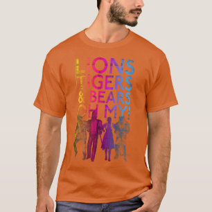 Guiden OZ Lejon, Tigers och Bears Premium T Shirt