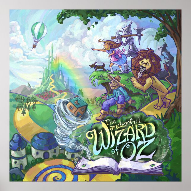 Guiden Oz Poster (Framsidan)