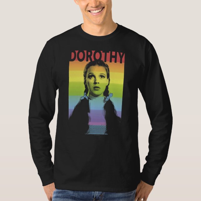 Guiden Oz Pride Dorothy Rainbow Poster T Shirt (Framsida)