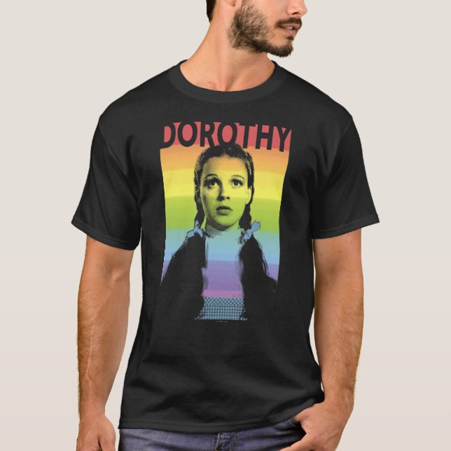 Guiden Oz Pride Dorothy Rainbow Poster T Shirt (Framsida)