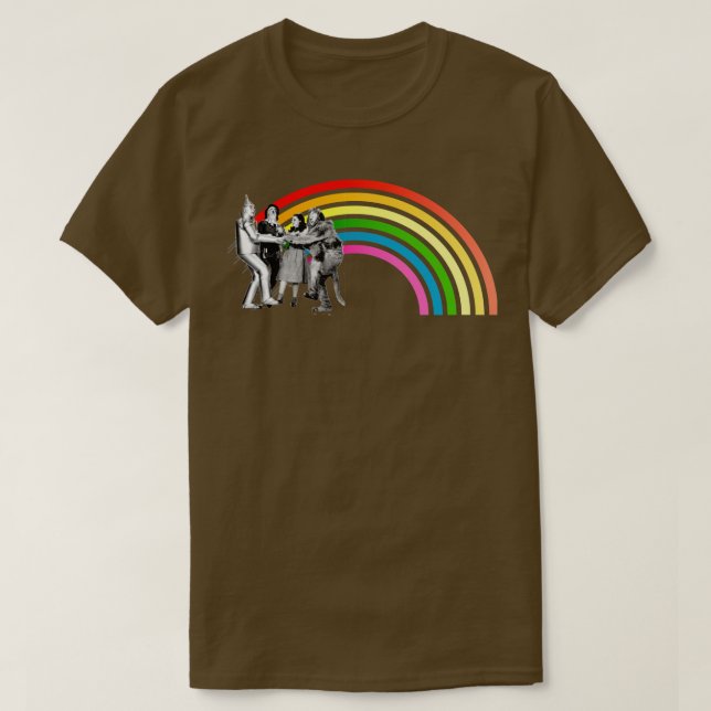 Guiden Oz Rainbow T Shirt (Design framsida)