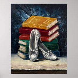 Guiden Oz Silver Shoes Giclee Print Poster