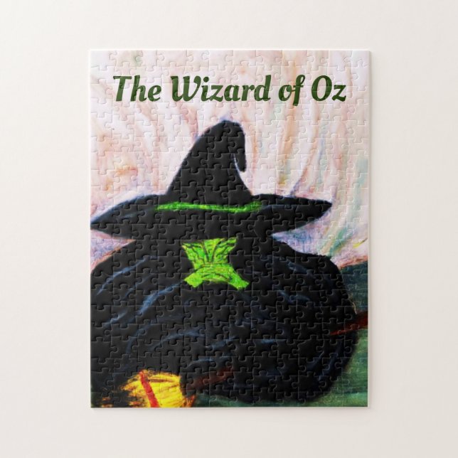 GUIDEN OZ SMÄLTER WITCH JIGSAW PUZZLE PUSSEL (Vertikal)