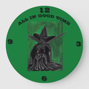 GUIDEN OZ SMÄLTER WITCH STOR KLOCKA