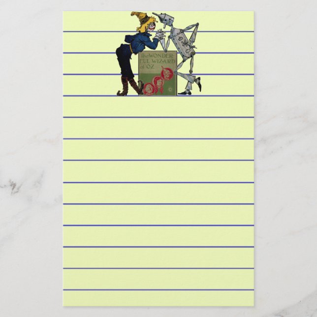 Guiden Oz Stationery Brevpapper (Framsida)