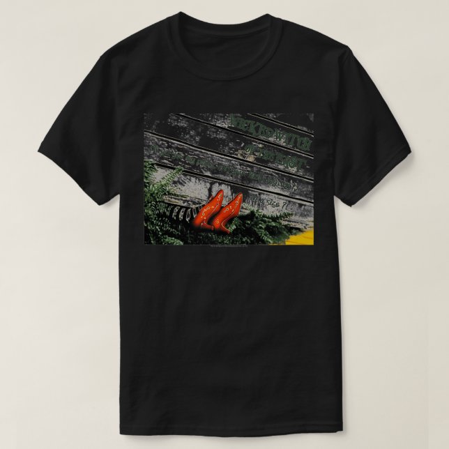 Guiden Oz Storlek 7 T Shirt (Design framsida)