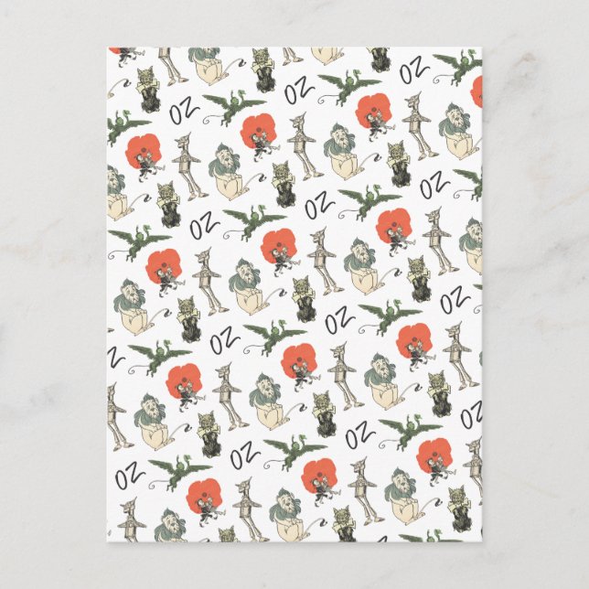 Guiden Oz-tecken Vykort (Framsida)