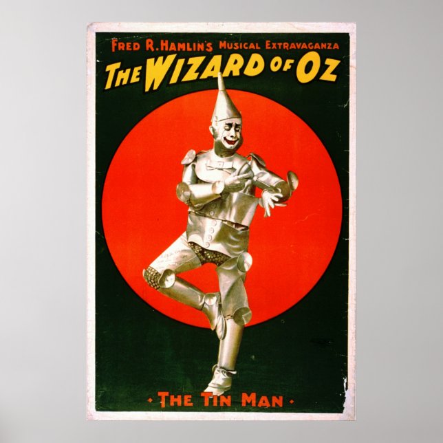 Guiden Oz - Tin Man 1903 Poster (Framsidan)