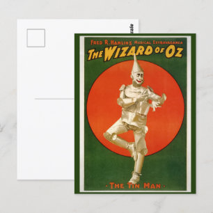 Guiden Oz, Tinman Musical Vykort